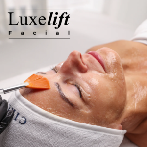 image with 2 faces. left ist before the treatment and right is after the treatment